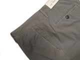 LBM 1911 Trousers 34, Grey vintage pattern Flat front Tailored fit Cotton/Elastane