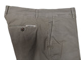 LBM 1911 Trousers 34, Grey vintage pattern Flat front Tailored fit Cotton/Elastane