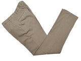 LBM 1911 Trousers 34, Taupe brown Flat front Tailored fit Cotton/Elastane