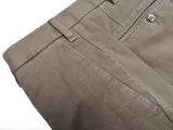 LBM 1911 Trousers 34, Taupe brown Flat front Tailored fit Cotton/Elastane