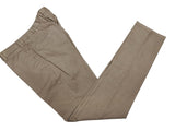LBM 1911 Trousers 33/34, Taupe brown Flat front Slim fit Cotton/Elastane