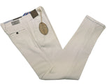 LBM 1911 Trousers 34, Stone beige Flat front Straight fit Cotton