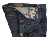 LBM 1911 Trousers 36, Dark denim blue Flat front Straight fit Cotton/Elastane