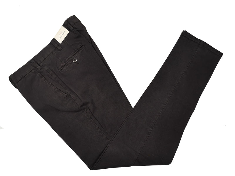 LBM 1911 Trousers 36, Washed dark brown Flat front Tailored fit Cotton/Elastane