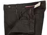 LBM 1911 Trousers 36, Washed dark brown Flat front Tailored fit Cotton/Elastane
