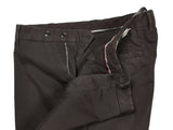 LBM 1911 Trousers 36 Dark brown Flat front Cotton blend