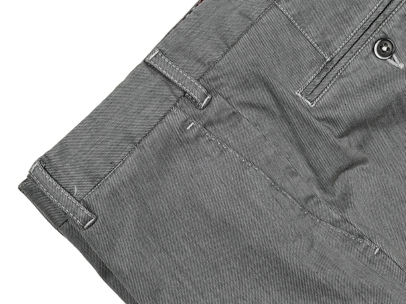 LBM 1911 Trousers 35/36, Washed light grey Flat front Slim fit Cotton/Elastane