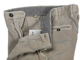 LBM 1911 Trousers 34, Beige pinwale cord Flat front Tailored fit Cotton/Elastane