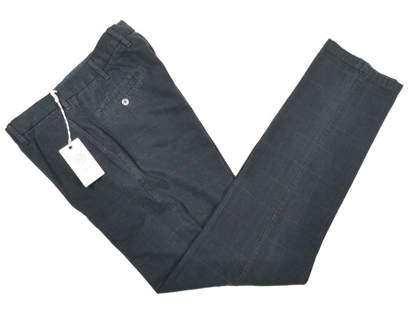 LBM 1911 Trousers 36, Forest plaid Flat front Tailored fit Cotton/Elastane