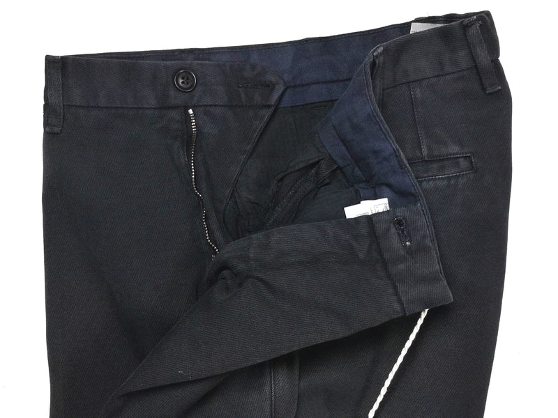 LBM 1911 Trousers 34, Navy bue Flat front Tailored fit Cotton