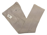 LBM 1911 Trousers 36, Stone beige Flat front Relaxed fit Cotton/Elastane