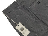 LBM 1911 Trousers 34, Grey glen plaid Flat front Relaxed fit Cotton blend