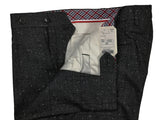 LBM 1911 Trousers 34, Charcoal plaid Flat front Tailored fit Wool