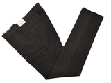 LBM 1911 Trousers 36, Dark brown beige/forest weave Flat front Tailored fit Cotton/Wool