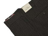 LBM 1911 Trousers 36, Dark brown beige/forest weave Flat front Tailored fit Cotton/Wool