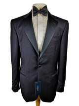 LBM 1911 Lubiam Tuxedo, Dark navy blue 1-button ZEGNA wool