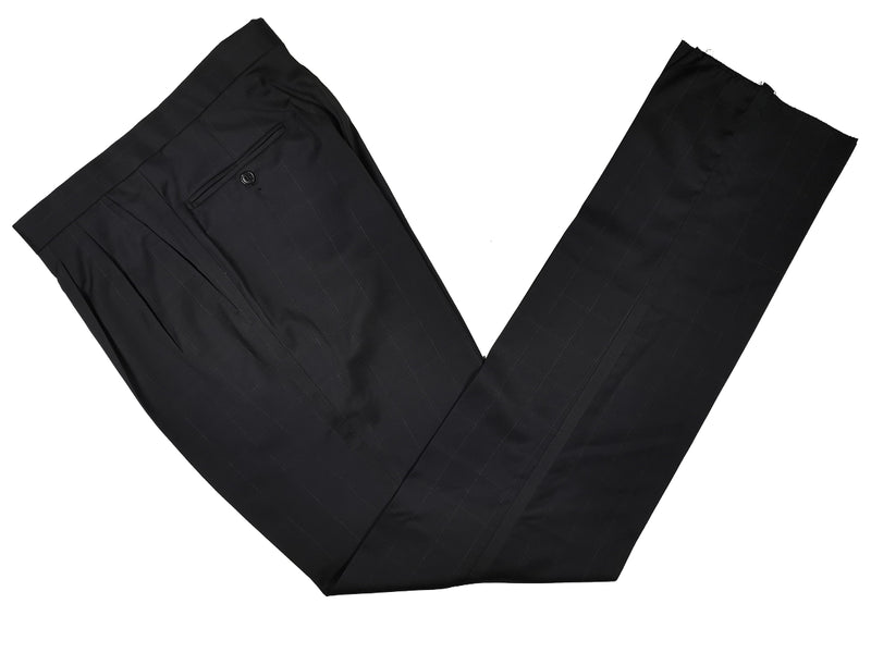 LBM 1911 Luigi Bianchi Tuxedo, Midnight windowpane 1-button Reda wool