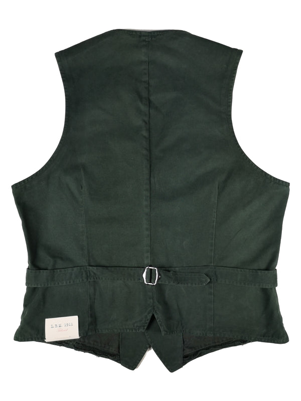 LBM 1911 Vest Medium/50, Hunter green Cotton