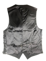 Luigi Bianchi Vest 42R, Midnight blue Linen