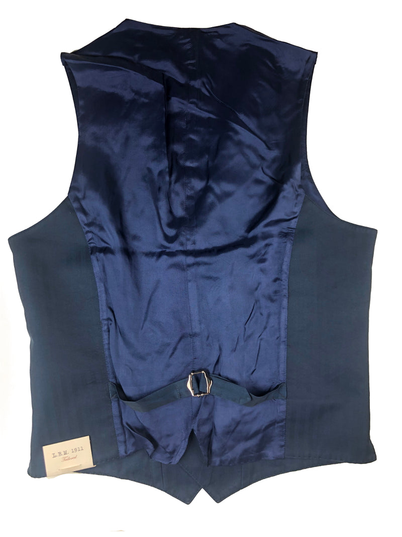LBM 1911 Vest Medium/50, Navy herringbone Cotton