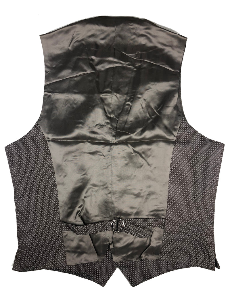 LBM 1911 Vest Large/52, Taupe/Beige weave Wool/Cotton