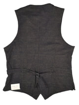 LBM 1911 Vest Large/52, Dark brown plaid Wool/Cotton flannel