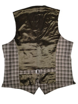 LBM 1911 Vest Medium/50, Taupe check Wool/Cashmere