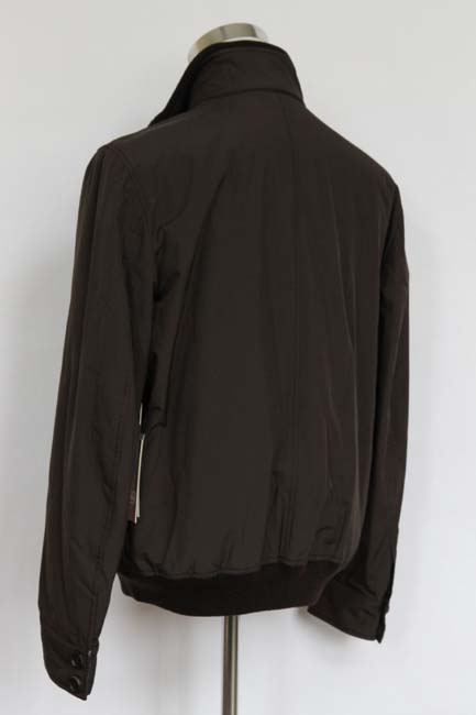 FINAL SALE Longhi Jacket: XXX-Large, Soft brown, zip front, water-resistant cotton blend