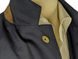 Loro Piana Sport Coat 41/42R Navy Blue Featherweight Cashmere/Silk