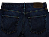 Loro Piana Jeans 32 Slim Dark Indigo Blue 5 Pocket Kurashiki Cotton Stretch Denim