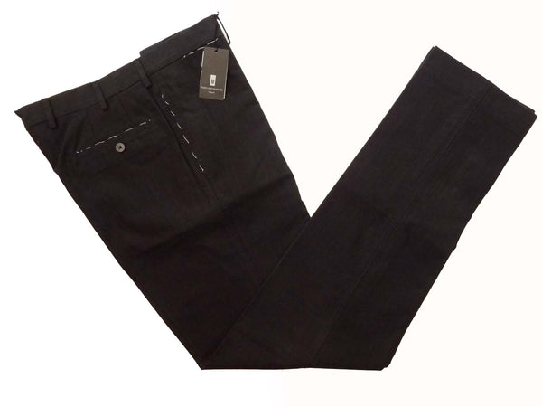 Marco Pescarolo Trousers: 34, Navy,  on seam pockets, cotton/polyester