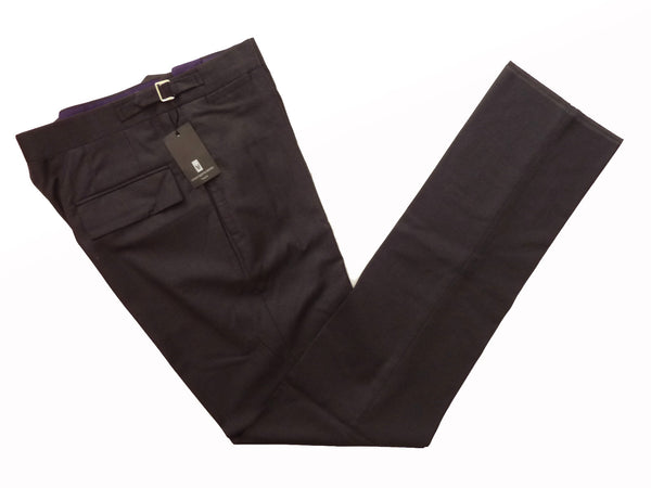 Marco Pescarolo Trousers: 34 Charcoal grey, flat front, wool