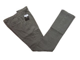 Marco Pescarolo Trousers: 34, Washed light grey, flat front, cotton/elastan