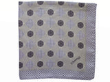 Marinella Pochette, Beige medallion pattern, pure silk