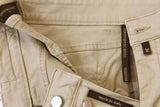 Marco Pescarolo Trousers: 32, Light tan, flat front, cotton/elastane