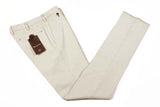 PT01 Trousers: 36, Washed beige, flat front, cotton/elastan