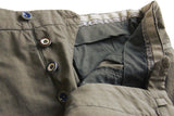 PT01 Trousers: 34, Washed beige plaid, flat front, cotton blend