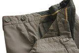 PT01 Trousers: 35/36, Beige twill, fat front, soft cotton