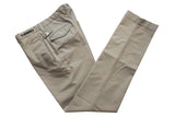 PT01 Trousers: 35/36, Beige, flat front, cotton/elastane