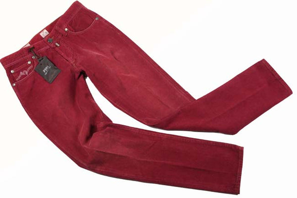 PT05 Jeans: 32 Soft red, 5-pocket, cotton corduroy