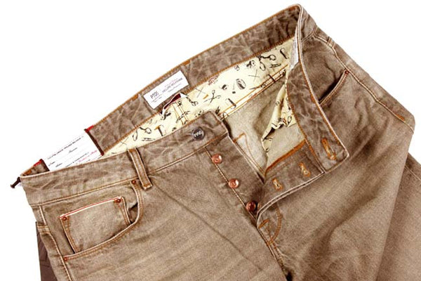 PT05 Jeans: 36, Dark sand, 5-pocket, cotton denim