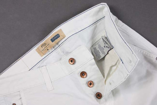 PT05 Jeans: 30, White, 5-pocket, cotton/elastan