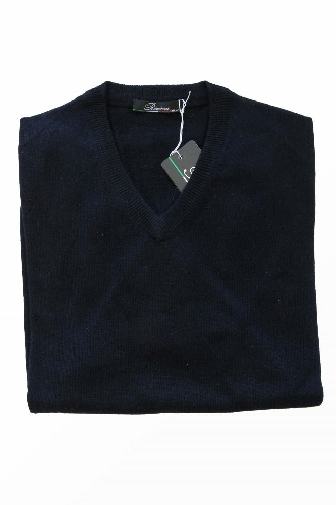 Riviera Sweater: Navy Blue