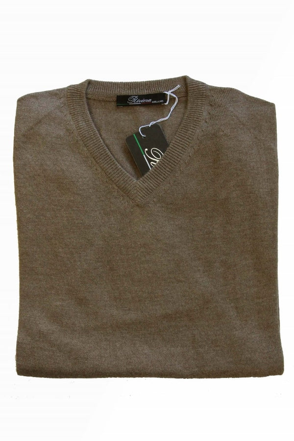 Riviera Sweater: Mushroom Tan