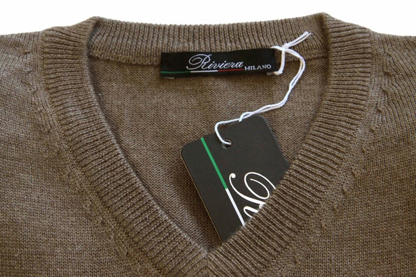 Riviera Sweater: Mushroom Tan