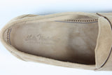 Sutor Mantellassi Shoes SALE! Sand suede penny loafers
