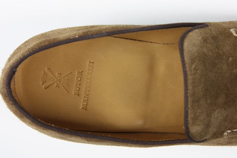 Sutor Mantellassi Shoes SALE! Mushroom tan loafers