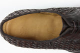 Sutor Mantellassi Shoes SALE! Dark brown lattice kilted oxford
