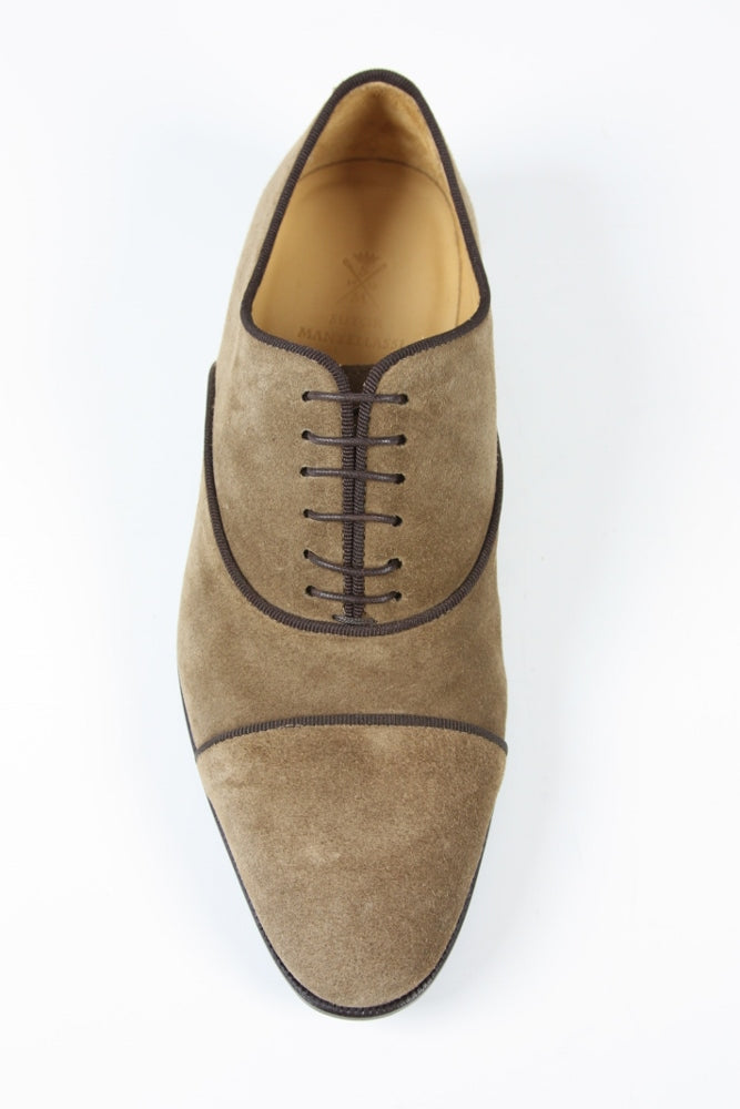 Sutor Mantellassi Shoes SALE! Mushroom beige captoe oxfords