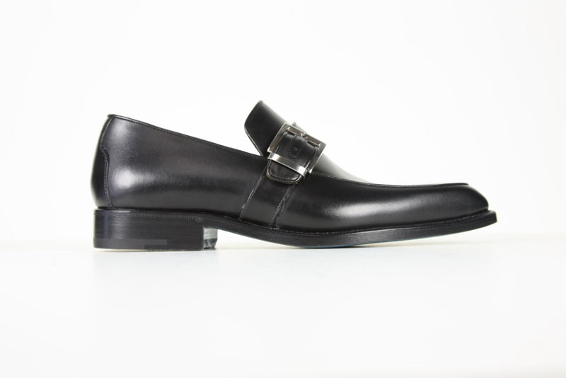 Sutor Mantellassi Shoes, Black monk strap